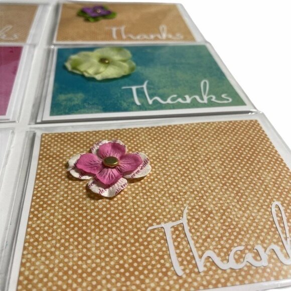 Hibiscus Flower Thank You Card Bundle Set of 6 - Picture 5 of 11